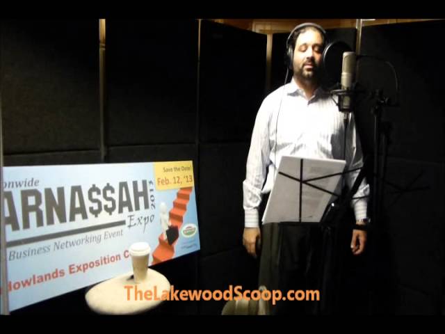 Shea Rubenstein in Studio - Window in Heaven with New Lyrics for Parnassah Expo
