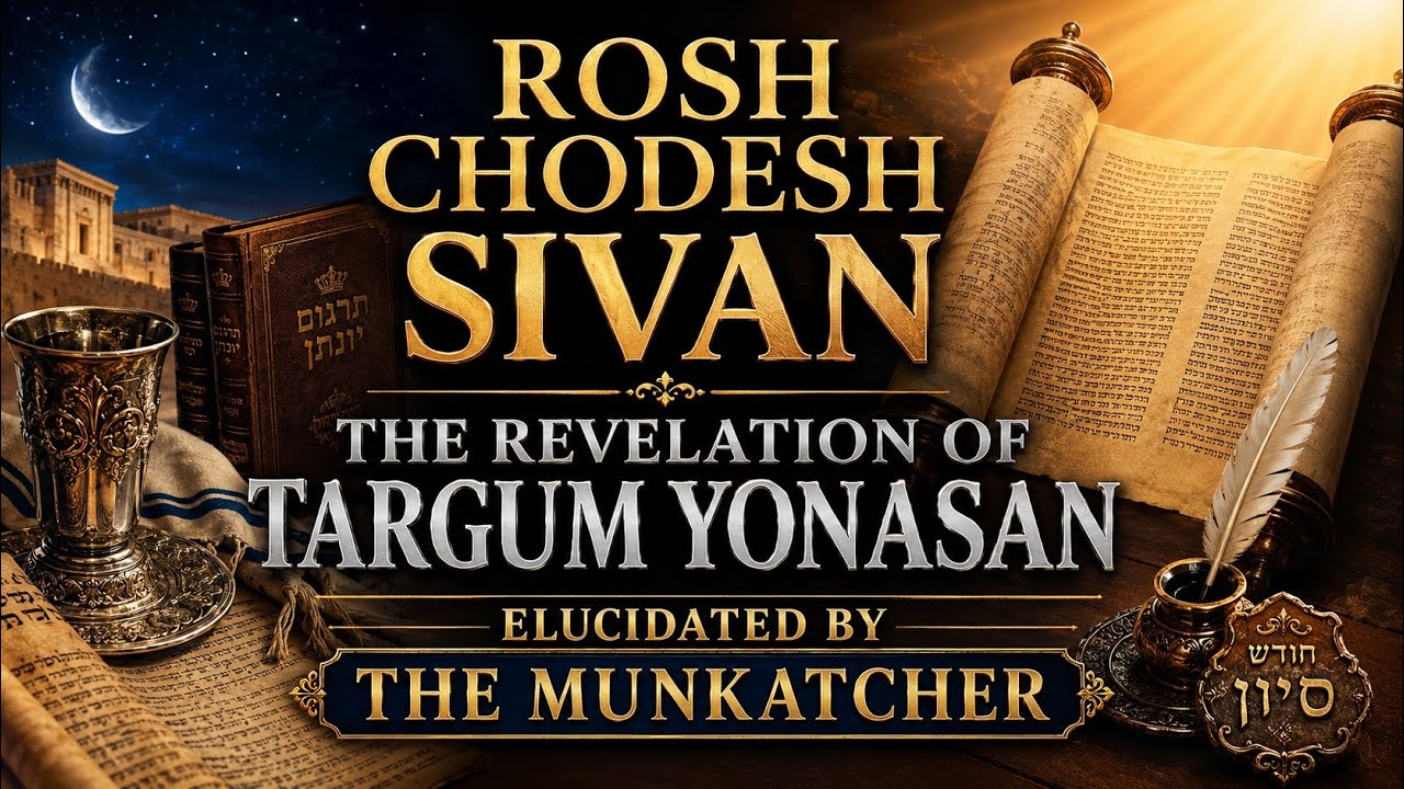Rosh Chodesh Sivan - The Revelation of Targum Yonasan Elucidated By the Munkatcher