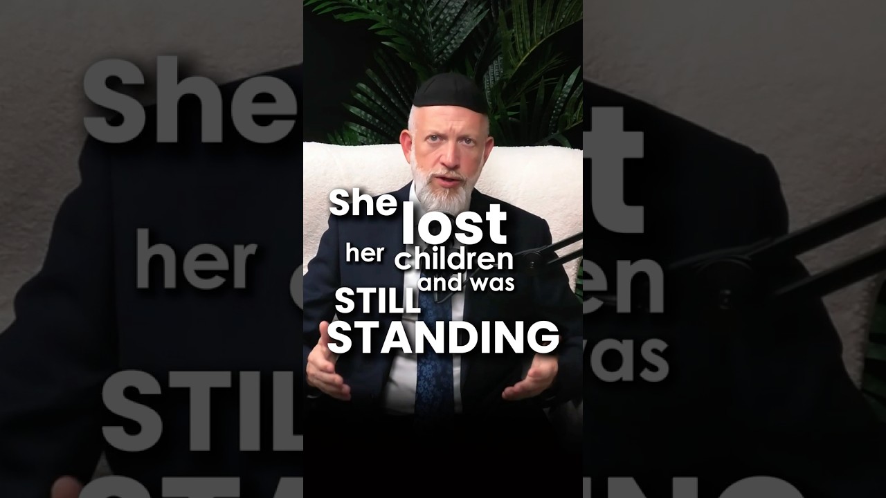 She lost her children and was STILL STANDING #emunah   #mindsetshift   #torah