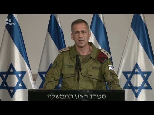 Israeli Prime-Minister, & Cabinet Members Addressing The Situation In Israel At Press Conference