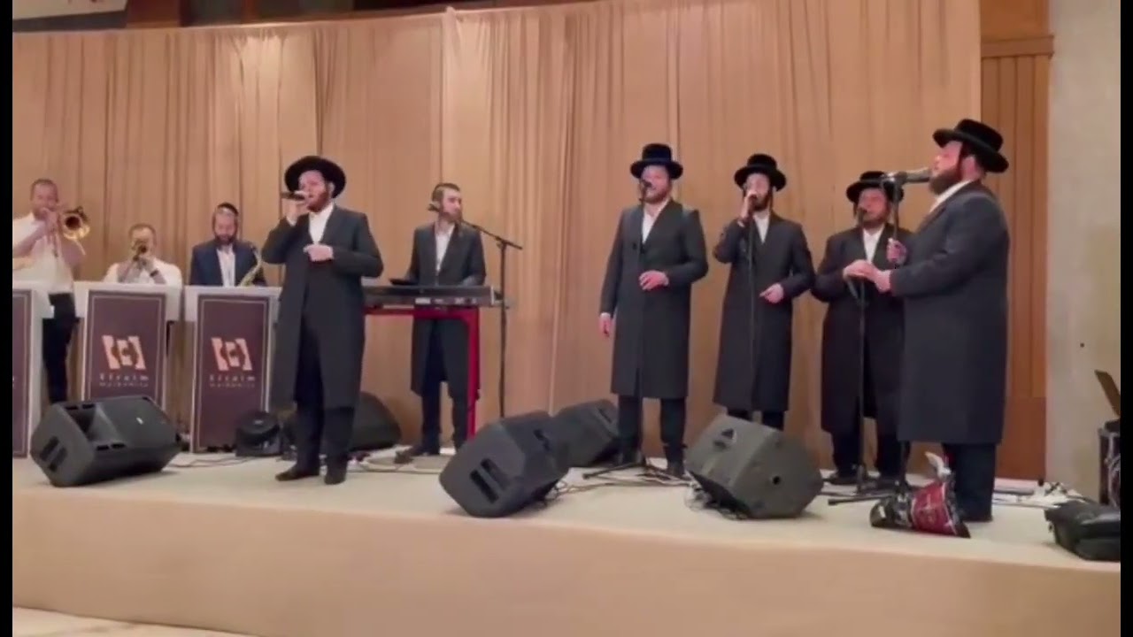 זאנוויל ויינברגר - מקהלת מלכות עם תזמורת של אפרים מארקוביץ בחתונה מפוארת