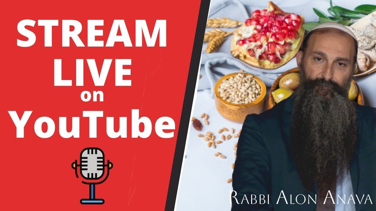 LIVE Tu Be'shvat seder!! With Rabbi Alon Anava!
