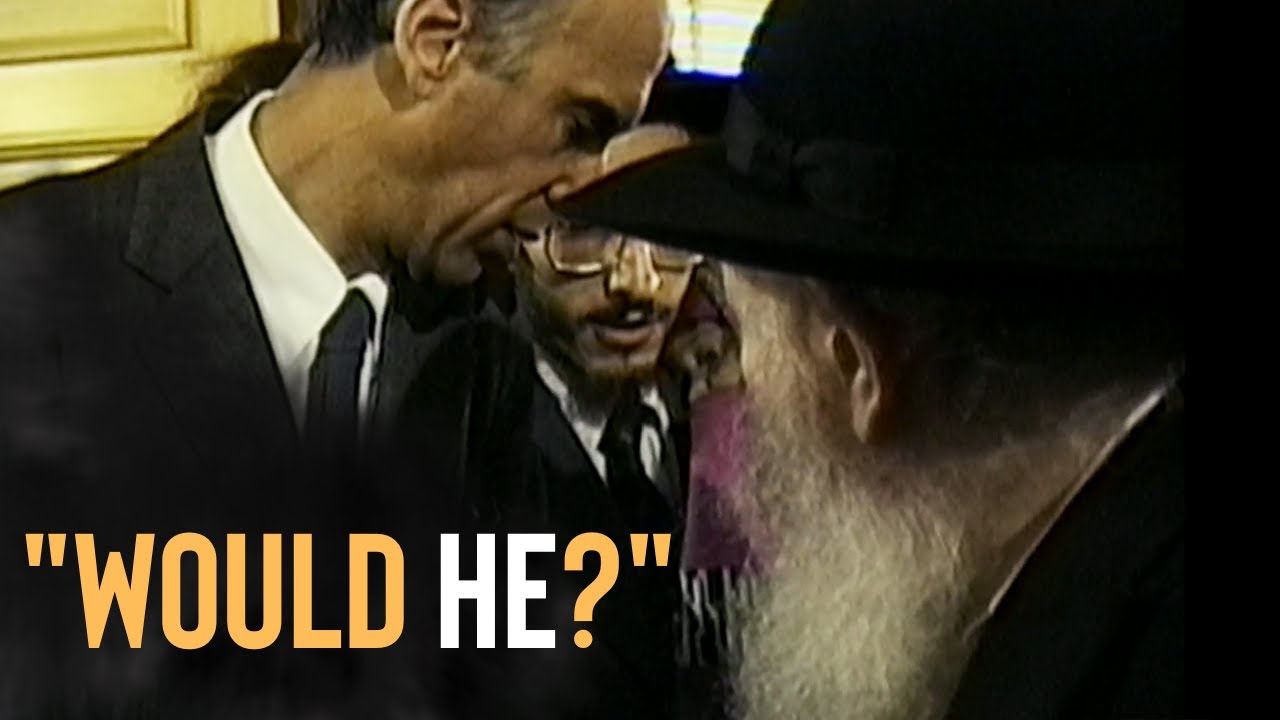 WATCH: The Rebbe's request of a Brazilian Senator