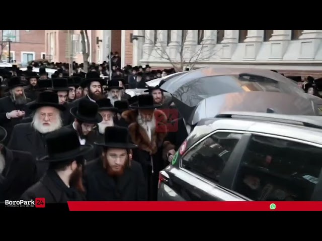 Levaye of Reb Kalman Leser, z"l, 101 Years of Age.