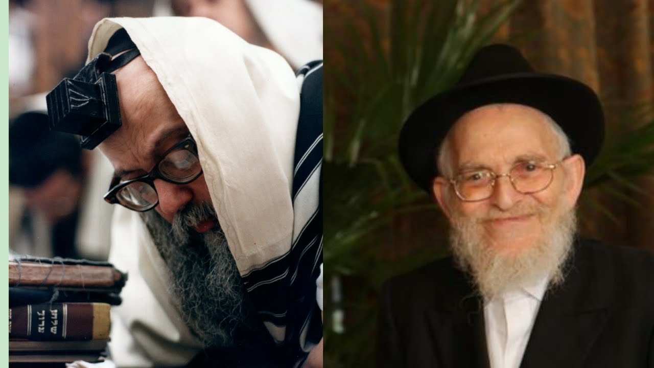 Rabbi Leibel Groner & Reb Yisroel Friedman speaking together Yud Shvat before they passed away.