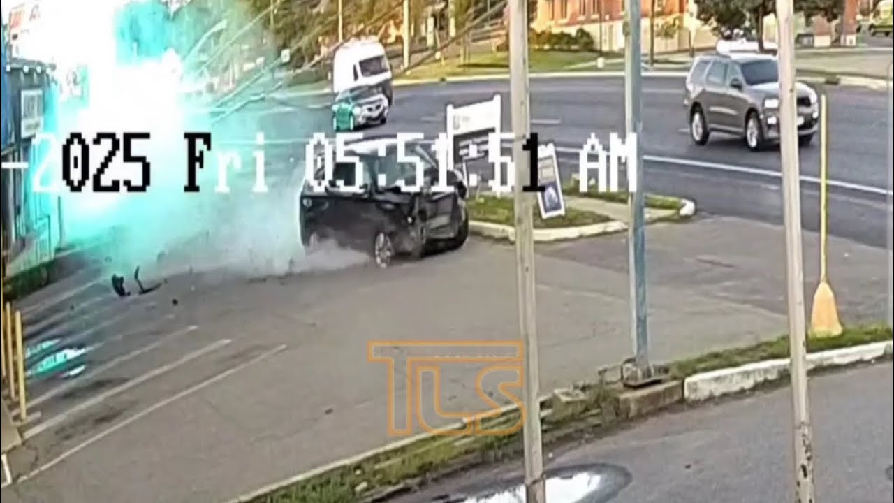Surveillance video captures violent accident on RT. 9 in Lakewood