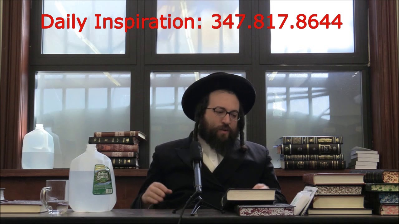 Rabbi Yoel Roth - A person is full of doubts in every day life, converse with Hashem on every detail