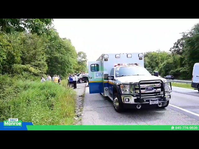 A fatal rollover accident occurred on the NY-17 West between exit 130 and exit 131.