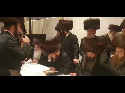 שמחת החתונה פון הרב שמעון מנחם נחום פריעדמאן בן כ"ק אדמו"ר מסאדיגורא זצ"ל