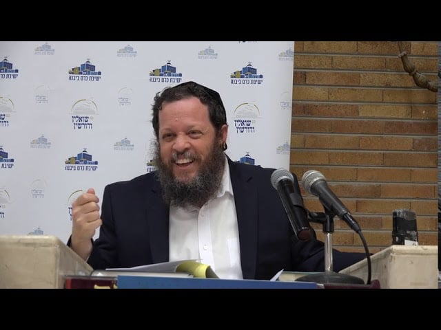 רעיונות להגדה של פסח # ראש הישיבה, הרב אהרן פרידמן שליט"א