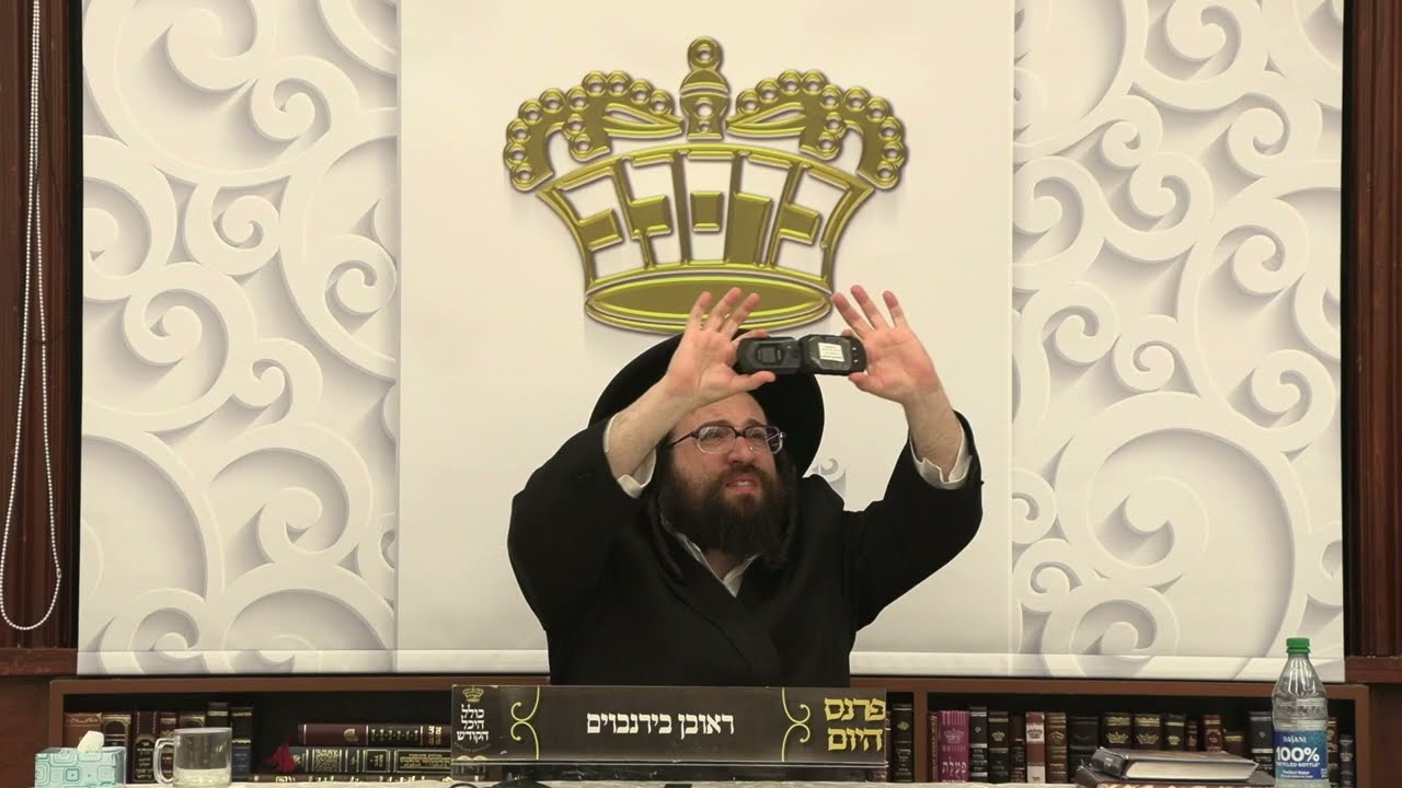 ר׳ יואל רוטה - ביזנעס בזיונות - ה׳ במדבר תשפ׳׳ג לאברכים - R' Yoel Roth