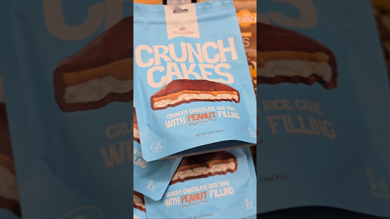 New item featured by the owner himself: 'CRUNCH CAKEES' comes in 3 delicious flavors!