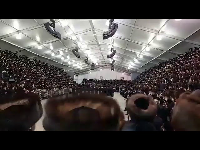 Family Mitzvah Tantz At The Grand Bobov Wedding - 8 Sivan 5778