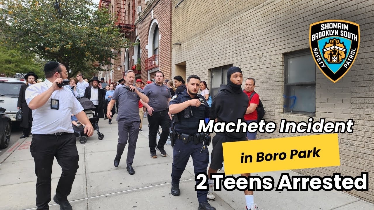 Machete Incident in Boro Park — 2 Teens Arrested