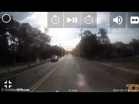 Dashcam shows truck crashing into school bus in Lakewood