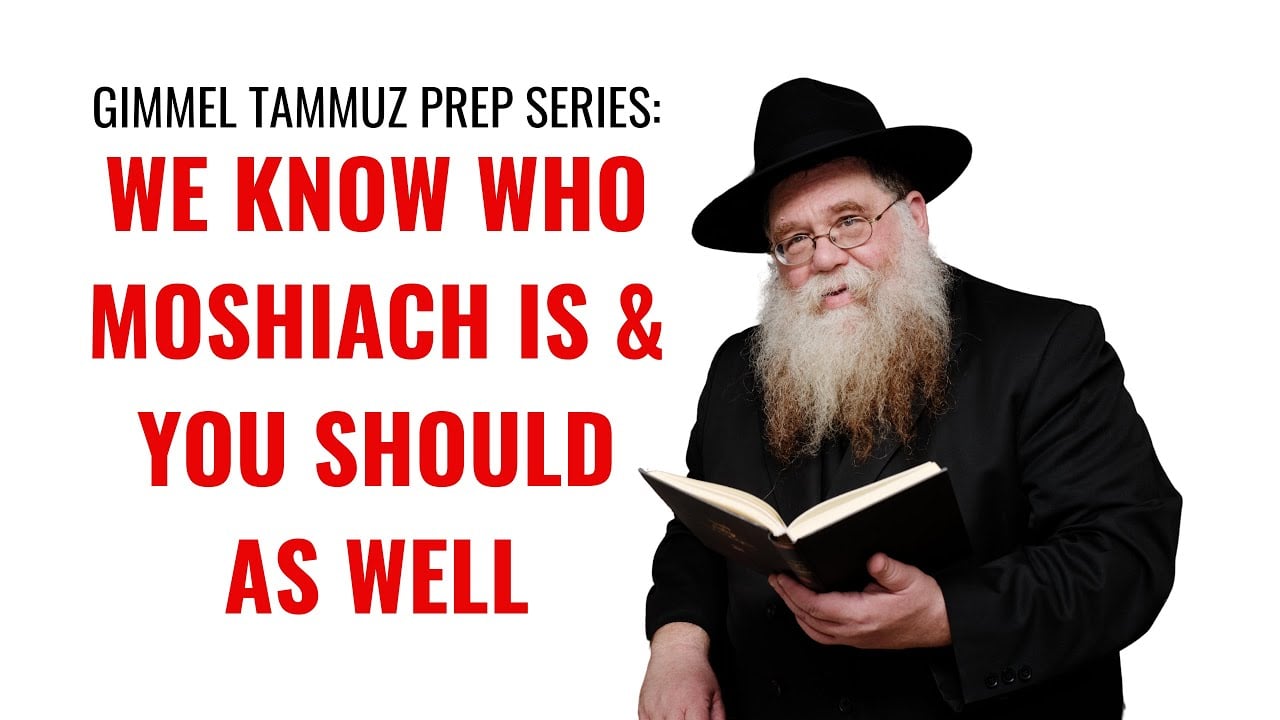 Moshiach and Gimmel Tammuz,  R Avraham Pariz saw Mashiach, It's up to us