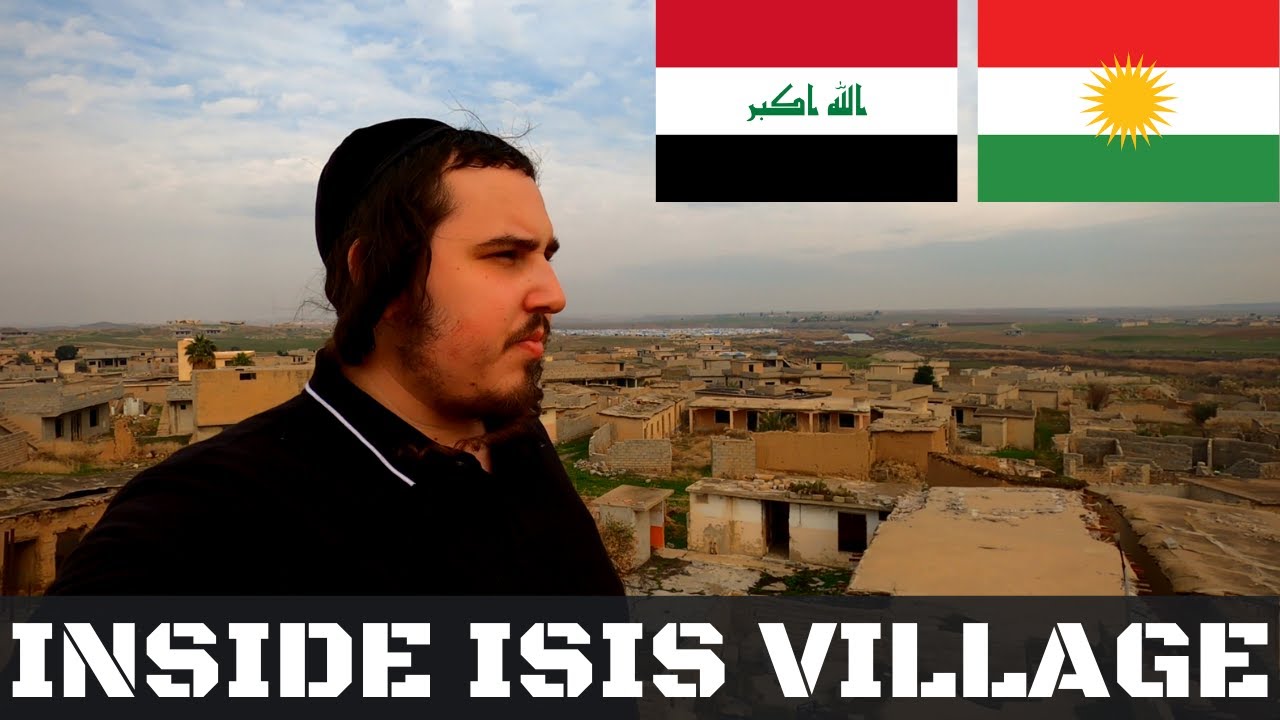 INSIDE DESTROYED ISIS VILLAGE IN IRAQ (Hassan Sham, Kurdistan)