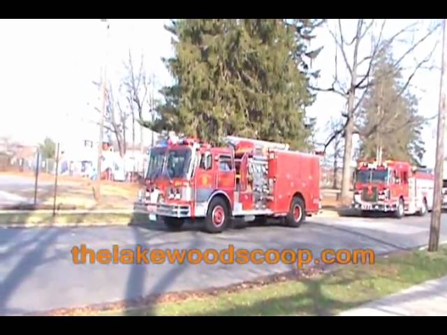 Holiday Parade On Clifton Avenue With LFD