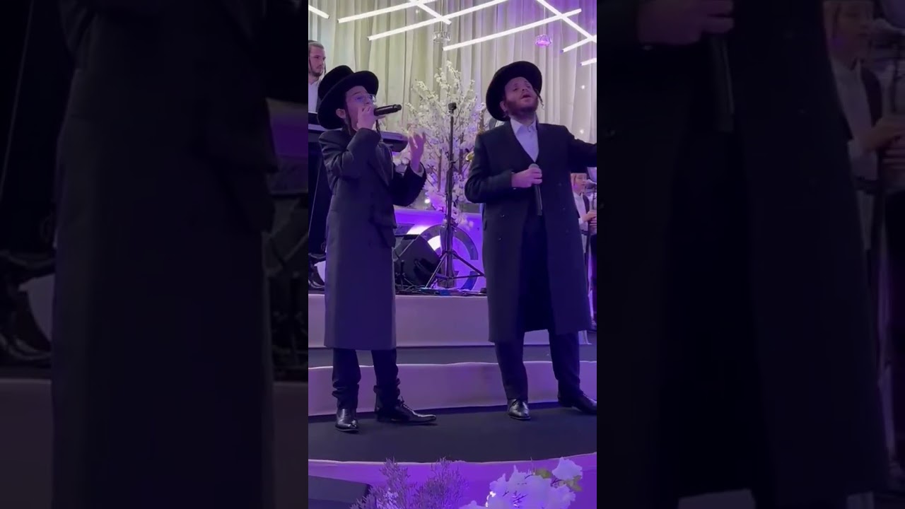 “בר מצווה של ילד הפלא בנצי קלצקין עם גדולי הזמר החסידים ומקהלת מלכות ומקהלת הילדים חסידימלך