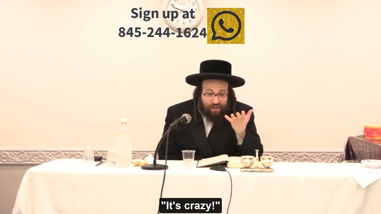 Rabbi Yoel Roth - Saying the words of Torah
