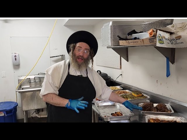 Erev shabbos at Crunch time with R' Shlome Hersh Eckstein... getting ready for Rosh Hashanah.
