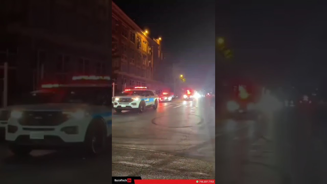 Recklessness took over local streets at 3 a.m. near Fort Hamilton Parkway