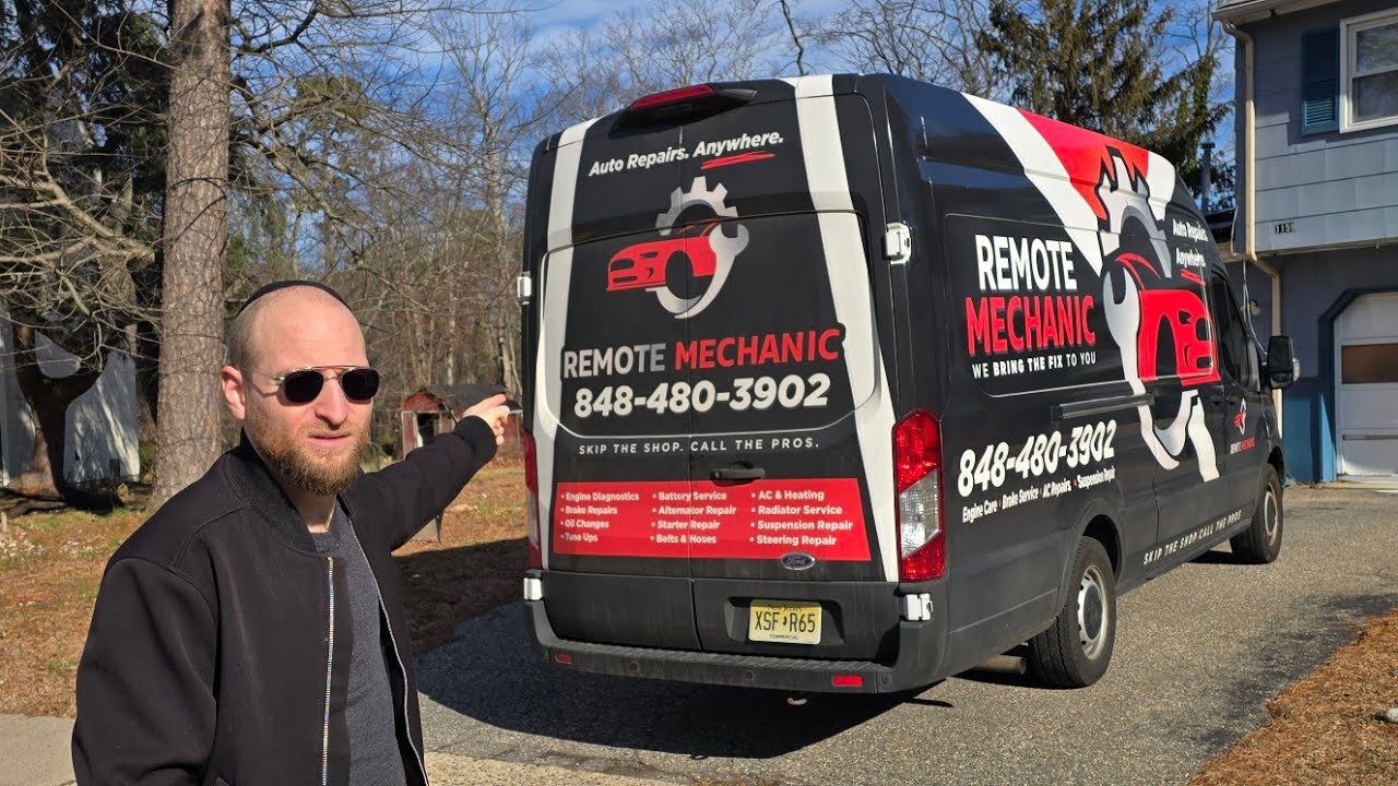 Stop waiting in the cold at the mechanic. Remote Mechanic brings a full shop on wheels to you!