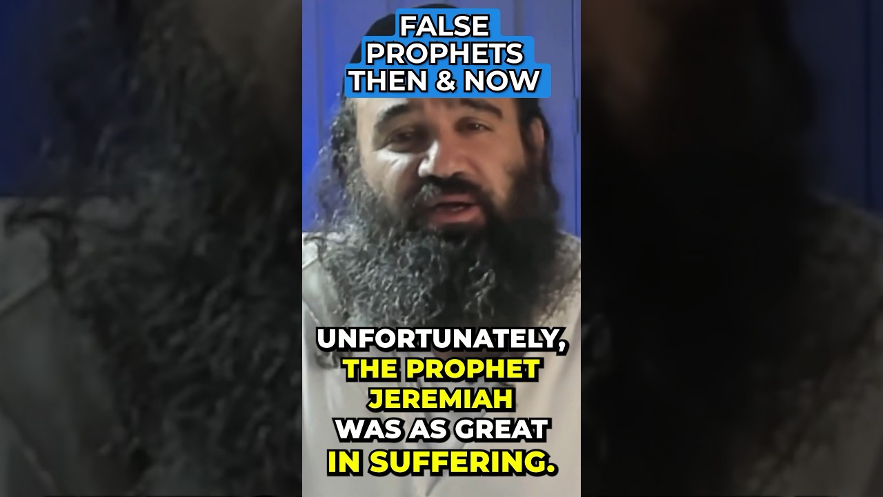 False Prophets Then & Now - Tisha B'Av #RabbiYaronReuven #Judaism #falseprophets
