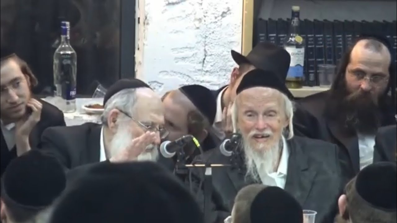 התוועדות פורים קטן הרב זלמן גופין הרב חיים שלום דייטש מעייני ישראל ירושלים תשפ"ד