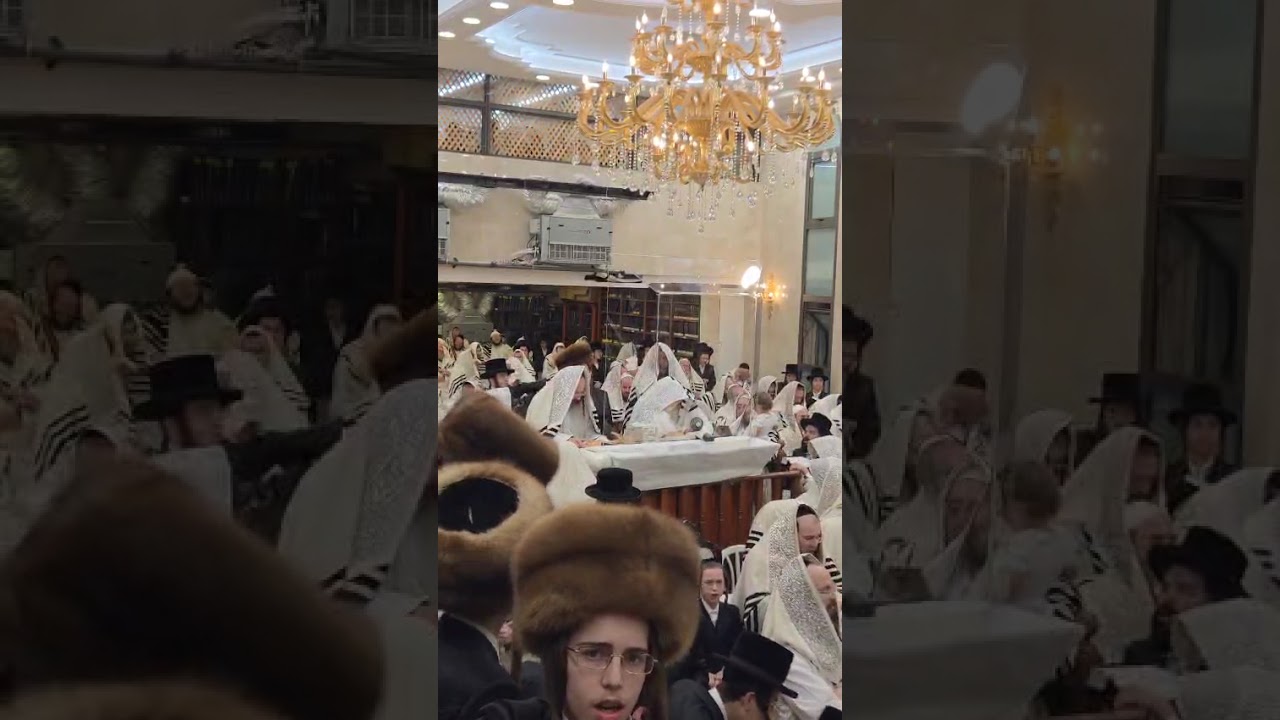 End of Yom Kippur 5786 in Spinka