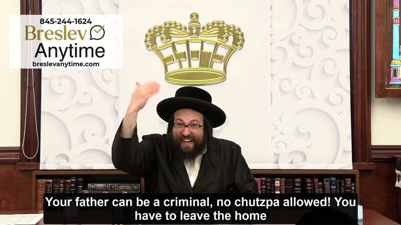 Rabbi Yoel Roth - There is no limit on honoring and respecting parents