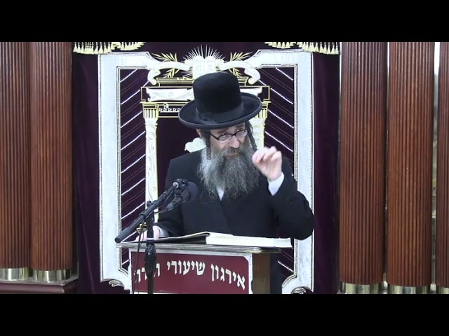 דיני שנים מקרא ואחד תרגום - ר' יוסף ערנסטער שליט"א