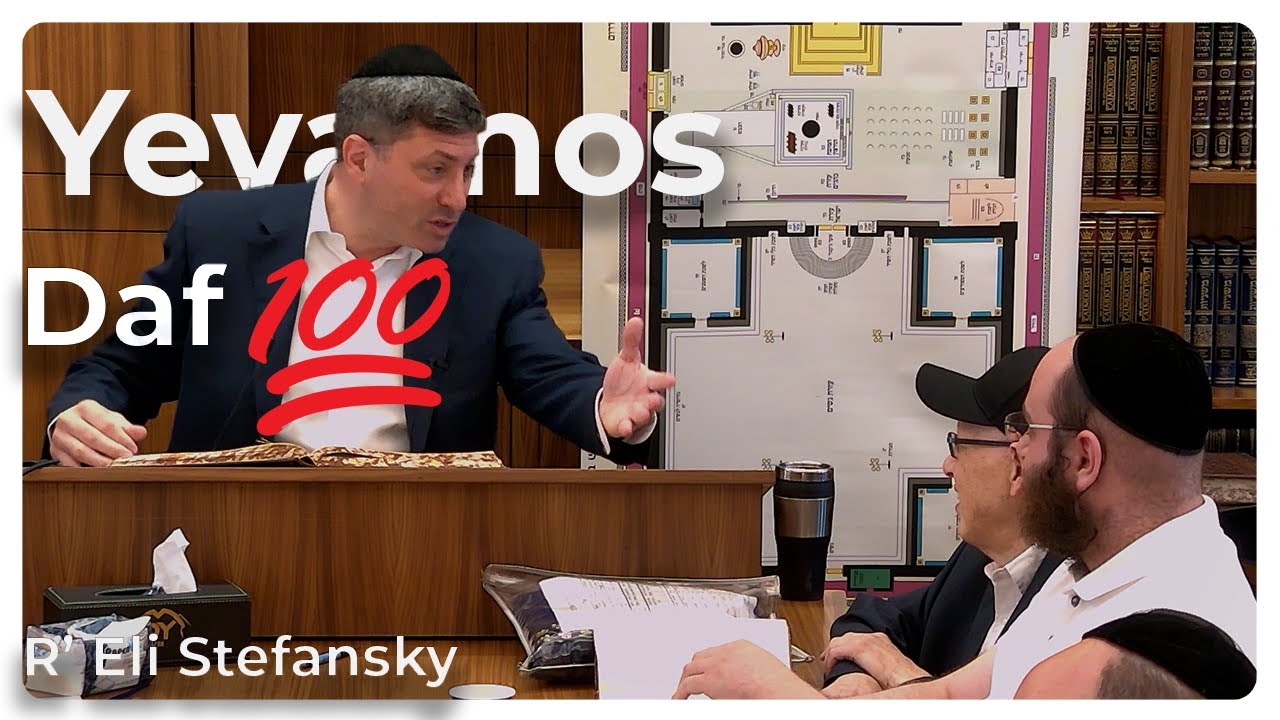 Daf Yomi Yevamos Daf 100 by R’ Eli Stefansky