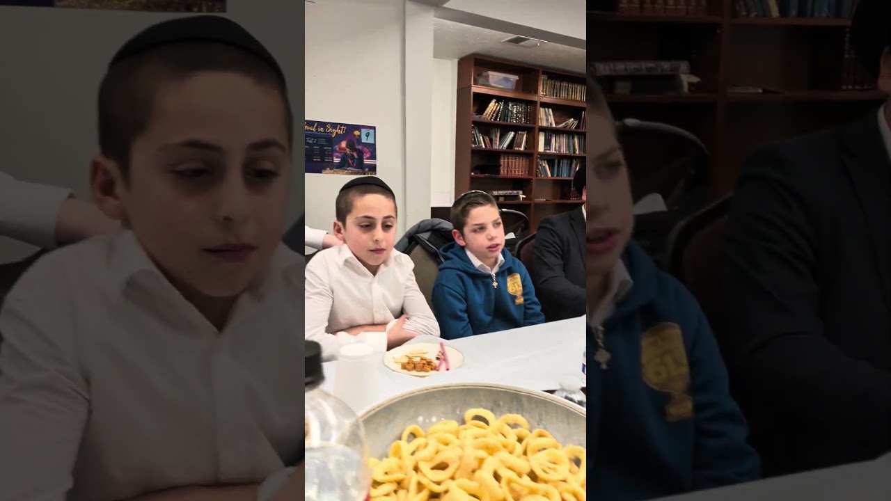 Yud Tes Kislev in Cleveland, 2025, w boys, grades 6-8, Farbrengen - RC Dalfin
