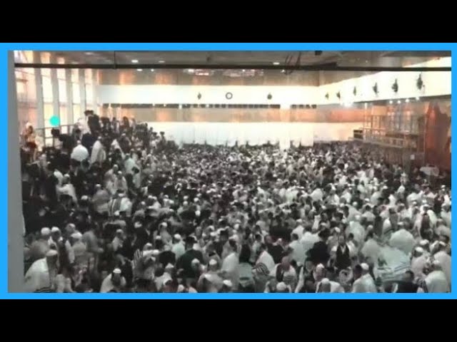 BREAKING: Bleachers collapsed in Stolin Shul in Givat Zev, Israel reports of many injured