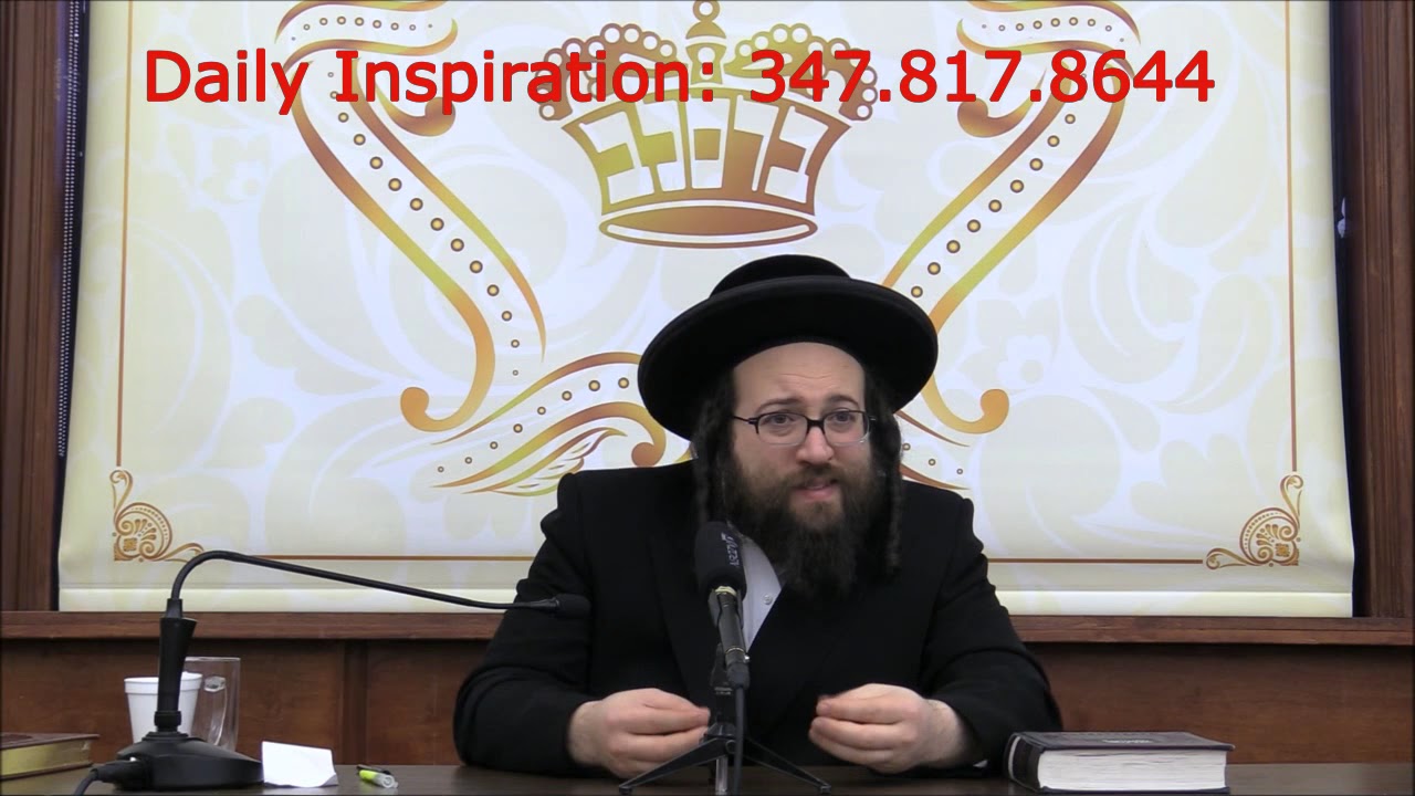 Rabbi Yoel Roth - If your wife is stressed out celebrate your anniversary with rice cake and salad