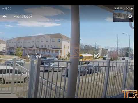 Child nearly struck by vehicle getting off school bus