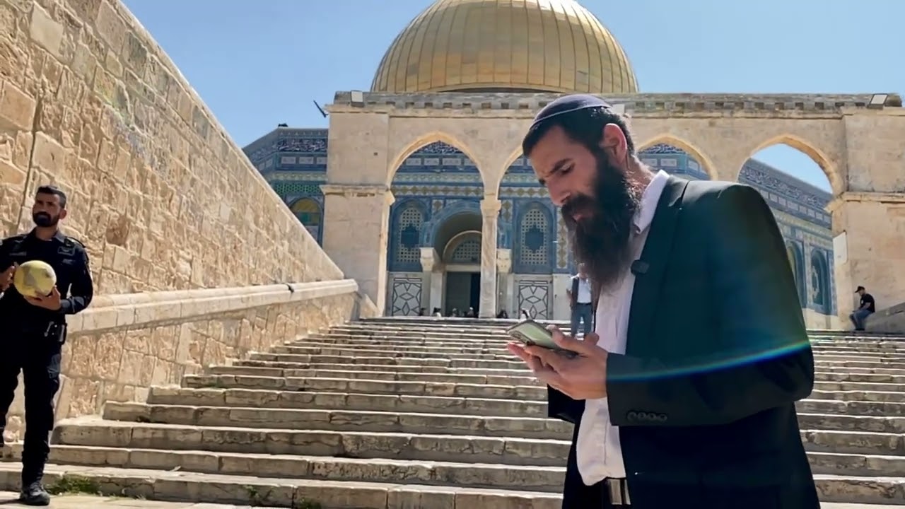 תפילה להצלחת חיילי צה״ל במבצע בג׳נין בהר הבית