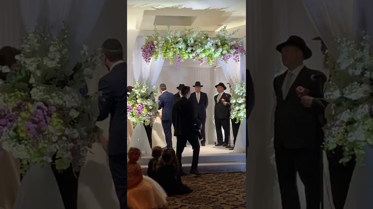 Moshe Groner singing Rabbi Shlomo Carlebach's "Nachamu" at a chupa.