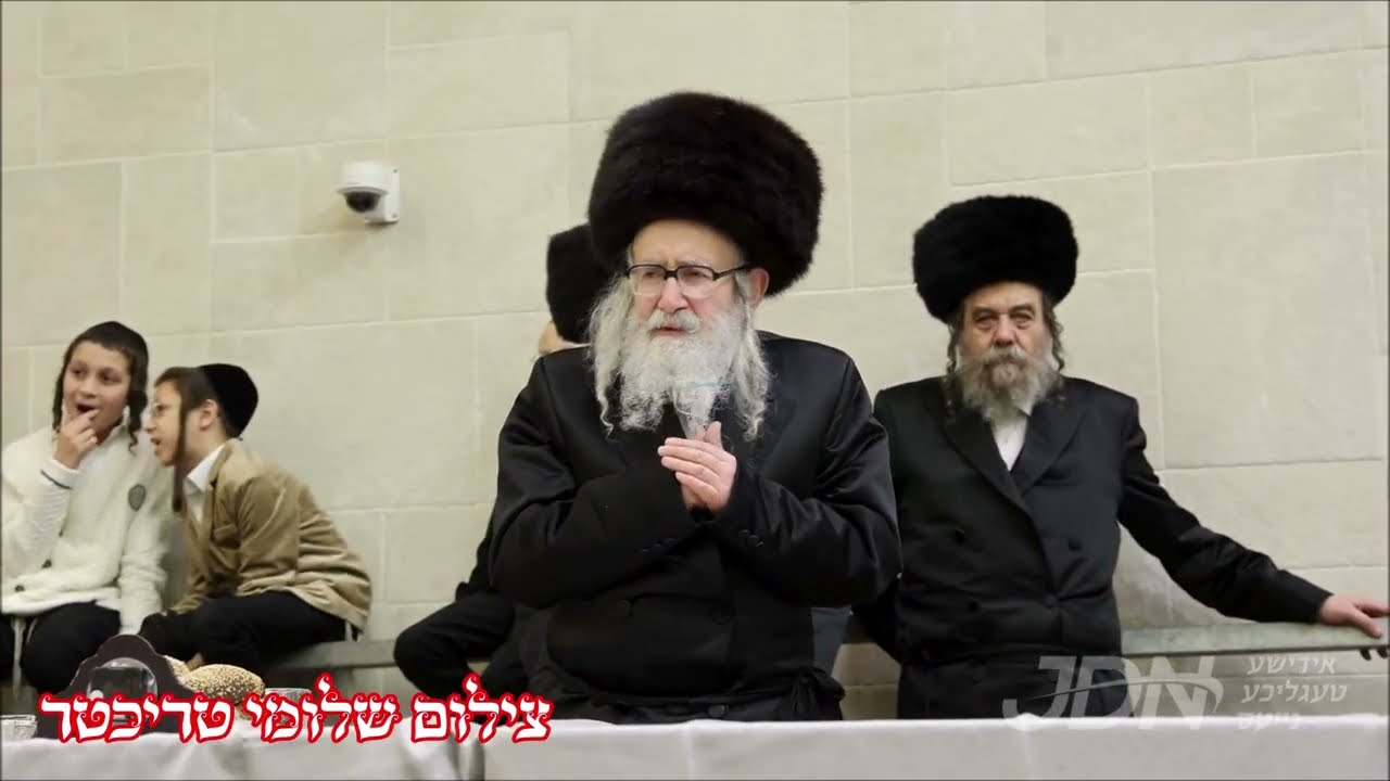 שמחת החתונה פון אן אייניקל פון האדמו"ר מאמשינוב