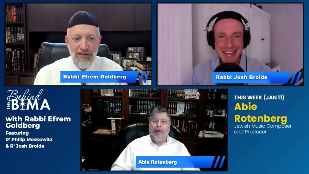 #113: Behind the Bima - Abie Rotenberg