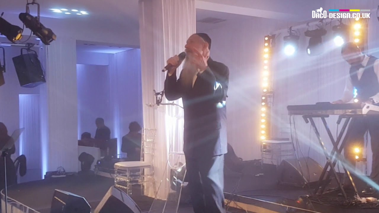 Mordechai Ben David (MBD) (ii) at Avi Kahn's (son of Moga) Bar Mitzvah, London (from cellphone)