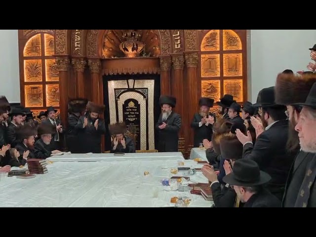 Sadigura Rebbe in Lakewood Shabbos Vayishlach 5786