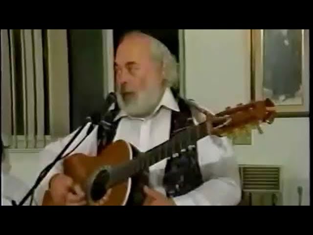 Carlebach masterful Improvisation at Kumzitz 1995 שלמה קרליבך אימפבציה בקומזיץ תשנ״ה