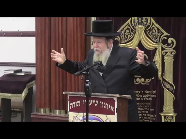 הכנה לימי הרחמים והרצון - ר’ משולם פייש גינזבורג שליט”א אדמו"ר מחוסט
