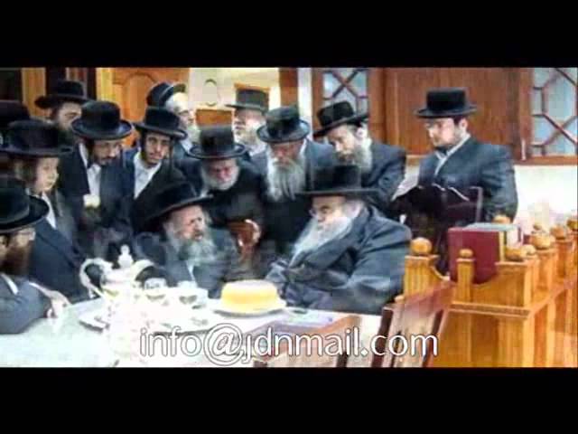 Gaved London Visits Belzer Rebbe - Tamuz 5771