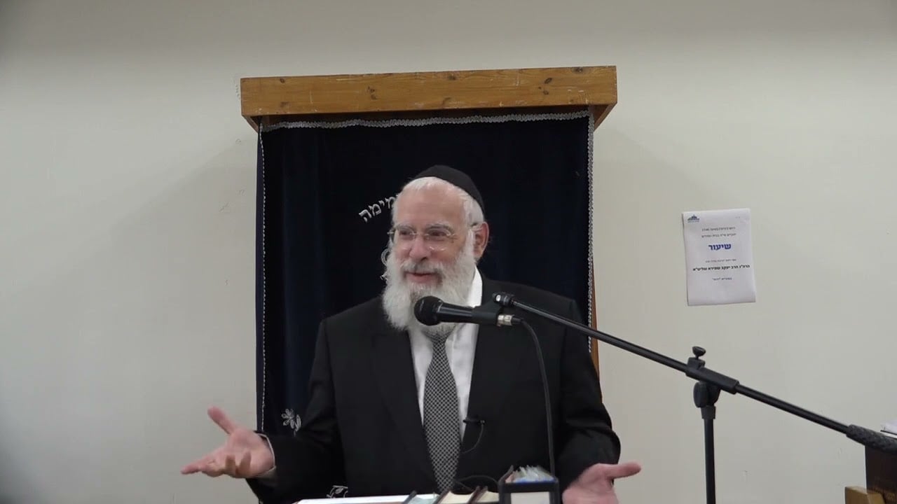 דין ידות | הרב יעקב שפירא, ראש ישיבת מרכז הרב