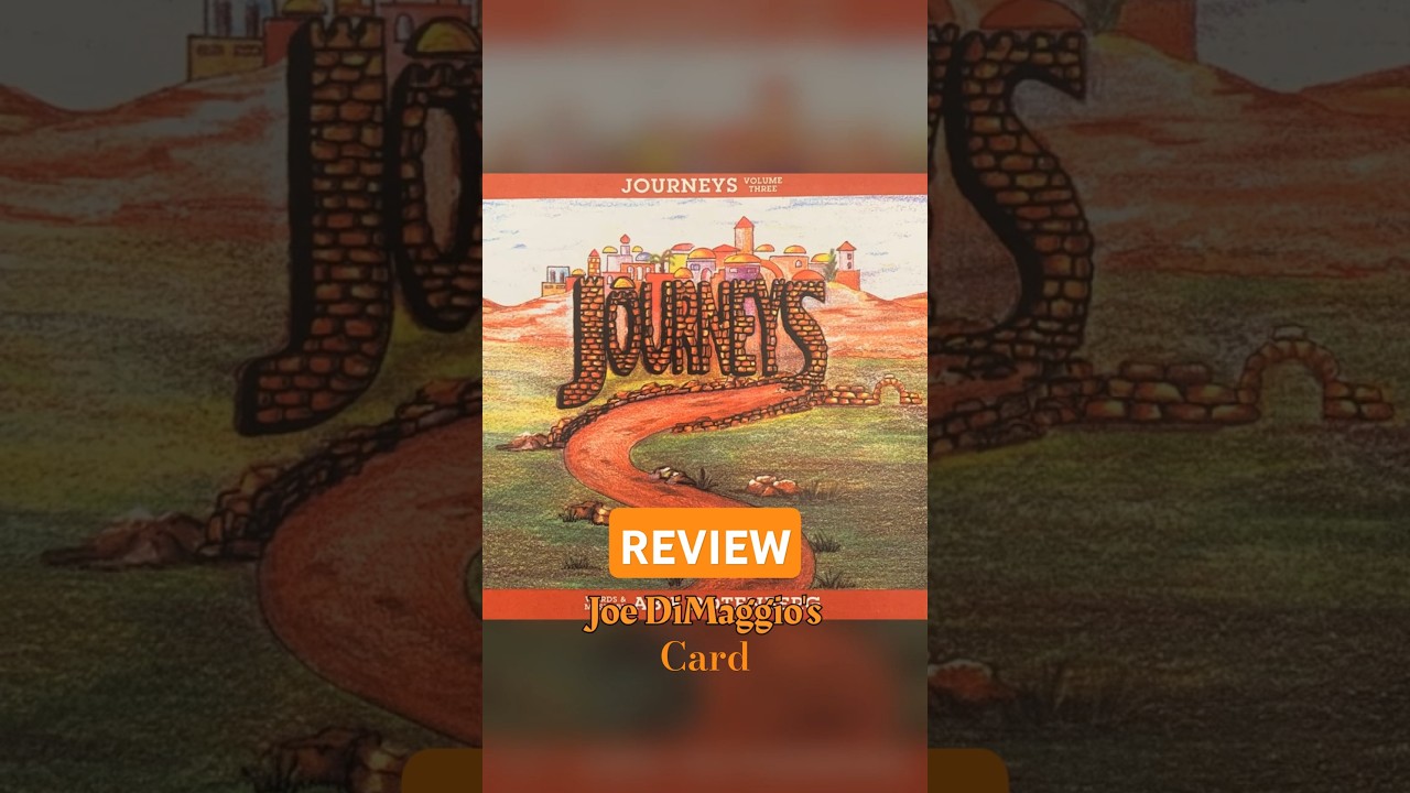 Joe Dimmaggios' Card REVIEW #jewishmusic #journeys #musicreview #jewishculture #jewishsingers