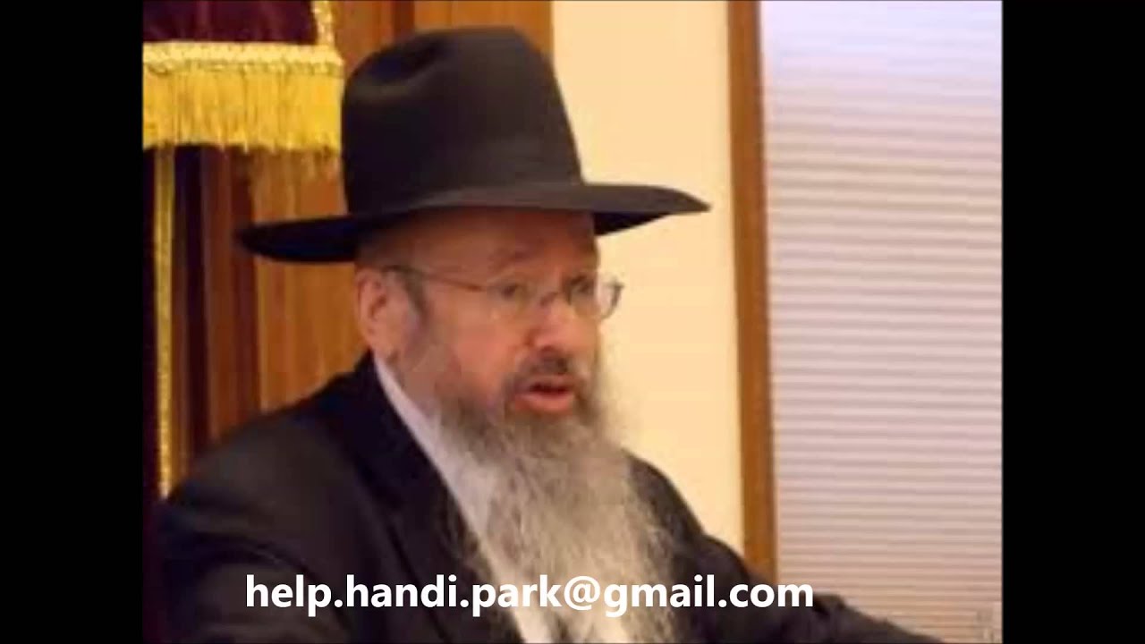 R Shmuel Fuerst on parking in handicapped parking spots
