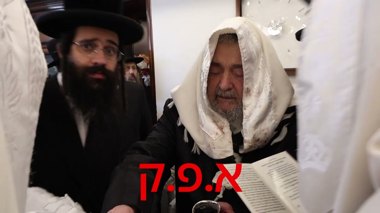 ברית בבית צדיק הדור ר' יעקב מאיר שכטר שליט"א - נתכבד בסנדקאות האדמו"ר מפינסק קרלין שליט"א